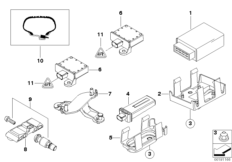 ЭБУ сист.контроля давления в шинах (RDC)