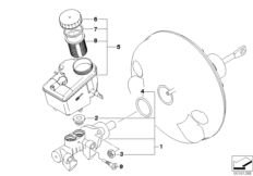 Главный тормозной цилиндр