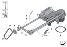 Смазочная система/маслян.насос с прив.