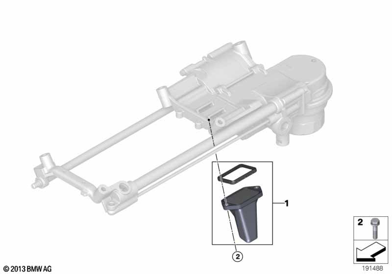 Болт с шестигранной головкой с шайбой