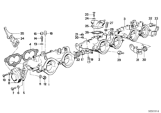 Корпус дроссельной заслонки