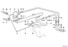 Клапаны/трубопроводы системы впрыска