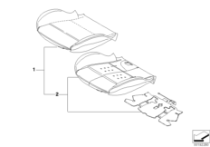 Набивка и обивка спортивного пер.сиденья