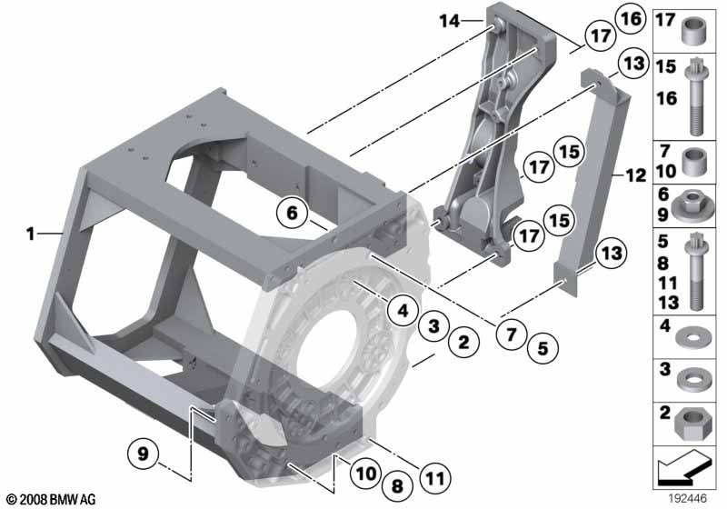 Несущая рама и доп.элементы