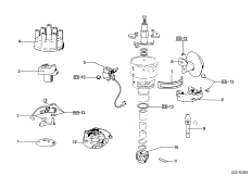 Детали распределителя зажигания