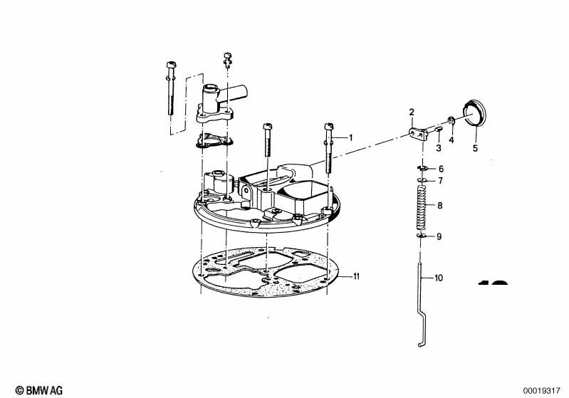 Крышка карбюратора/поршень/поплавок