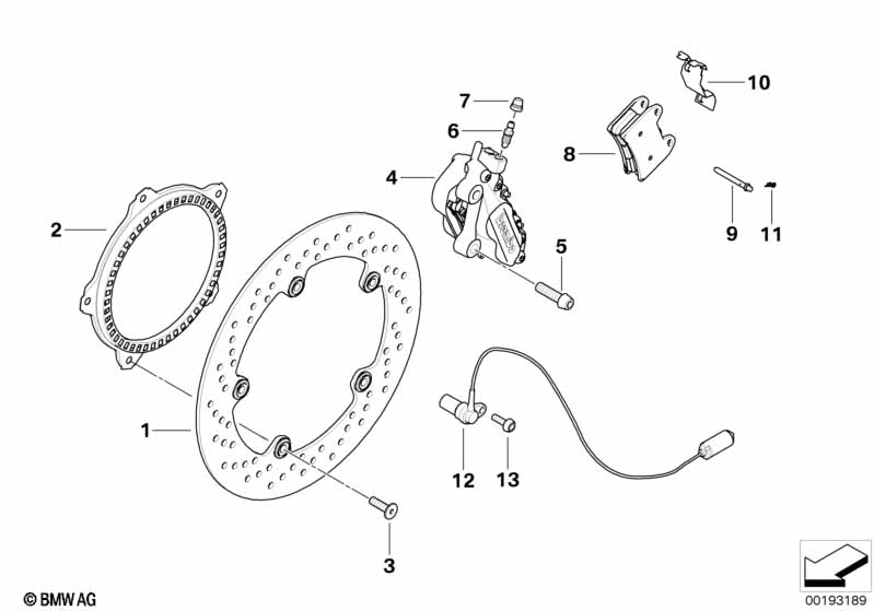 K25-K29/K71 Тормозной диск с заклепками