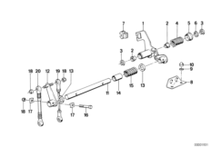 Привод педали акселератора