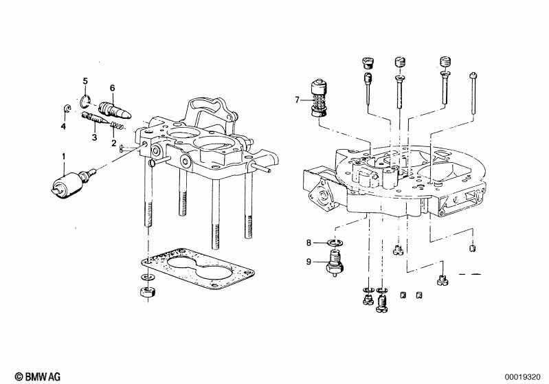 Жиклеры карбюратора/компл.уплот.проклад.
