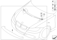 Растяжка карбон. BMW Performance