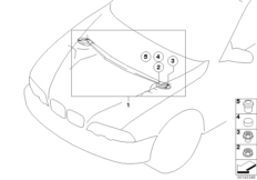 Растяжка карбон. BMW Performance