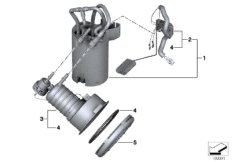 Топл.фильтр/насос/датчик уровня наполн.