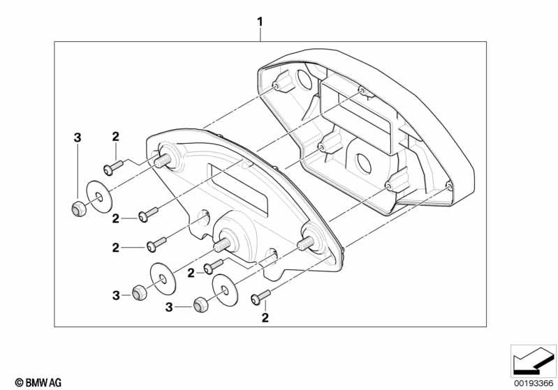 Адаптер светод.блока зад.фонарей