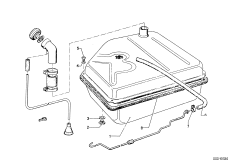 Топливный бак металлический