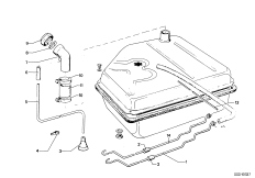 Топливный бак металлический