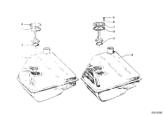 Топливный бак металлический