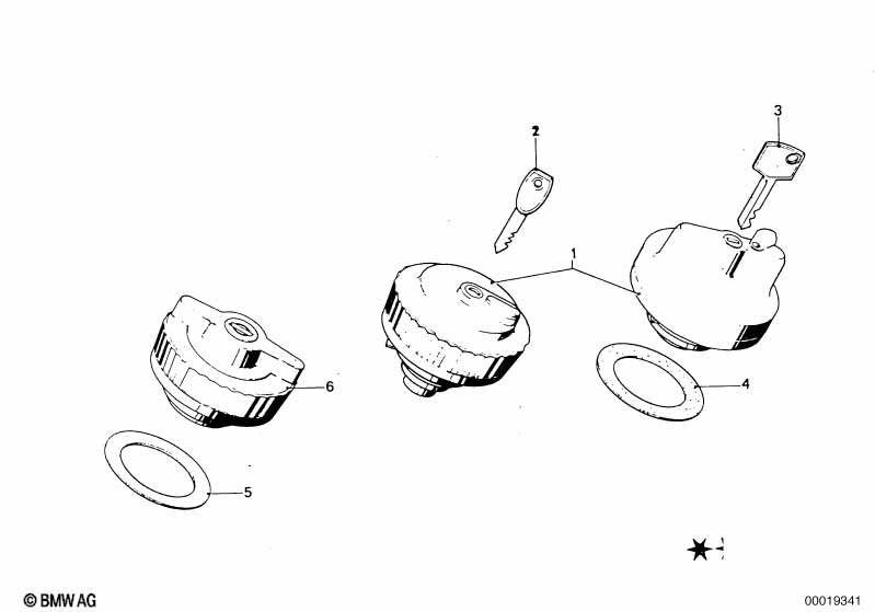 запорный механизм топливного бака