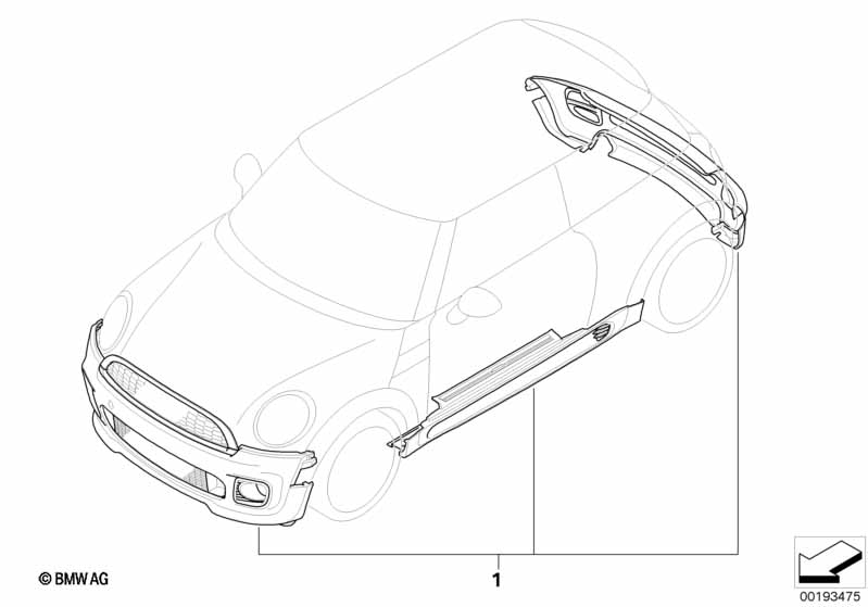 Аэродинамический пакет JCW II