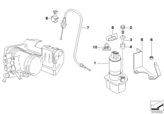 Регулятор дроссельной заслонки ASC+T