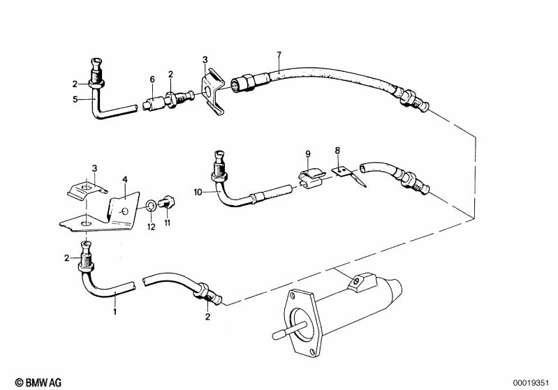 Привод управления сцеплением