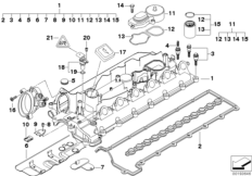 Крышка головки блока цилиндров
