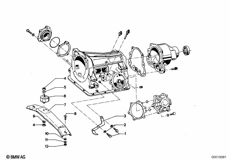 BW 65 Картер и дополнительные элементы