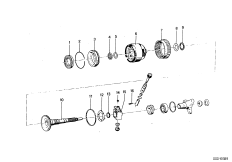 BW 65 Блок планетарных шестерен/выход