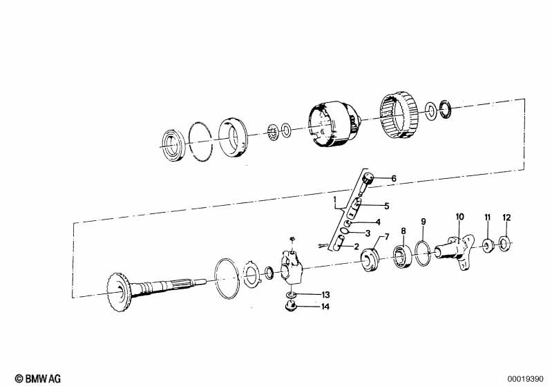 BW 65 Блок планетарных шестерен/выход