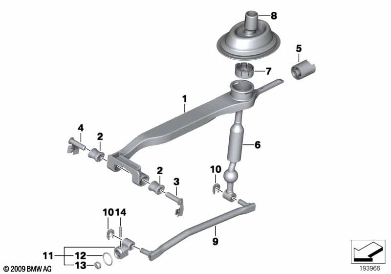 Механизм переключения передач МКПП