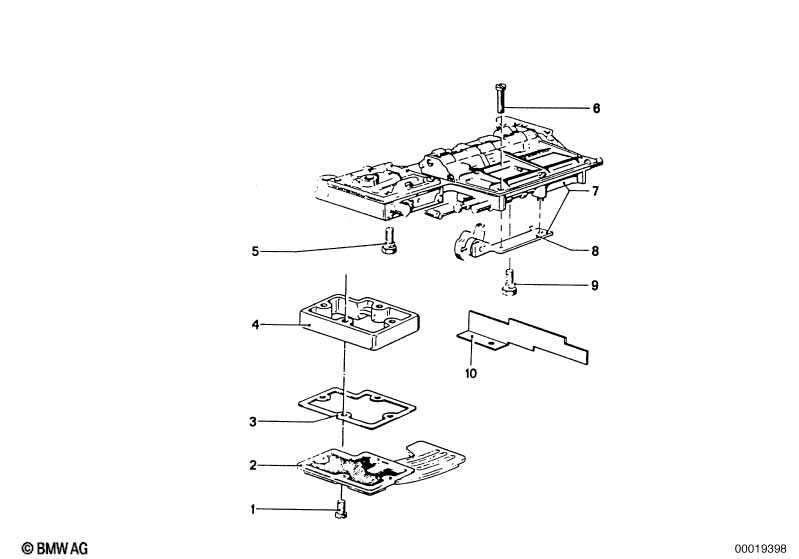 BW 65 Механизм ПП/блокировка на стоянке