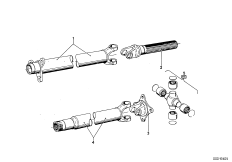 Дополн.элементы кард.вала,промежут.опора