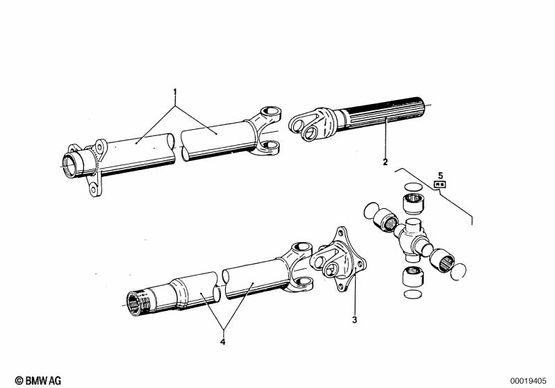 Дополн.элементы кард.вала,промежут.опора