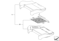 Набивка и обивка спортивного пер.сиденья