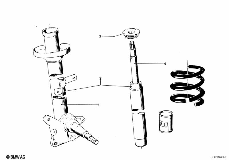 Амортизационная стойка Пд/амортизатор