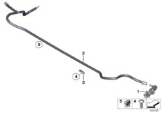 Детали системы омывателей фар