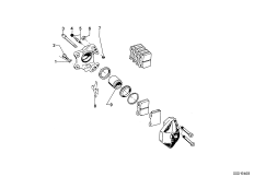 Дисковый тормозной механизм задн.колеса