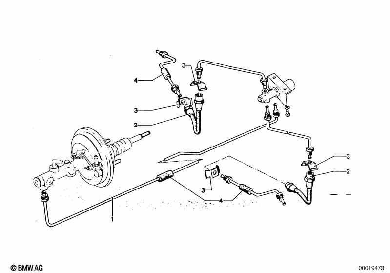 Трубопровод тормозного привода