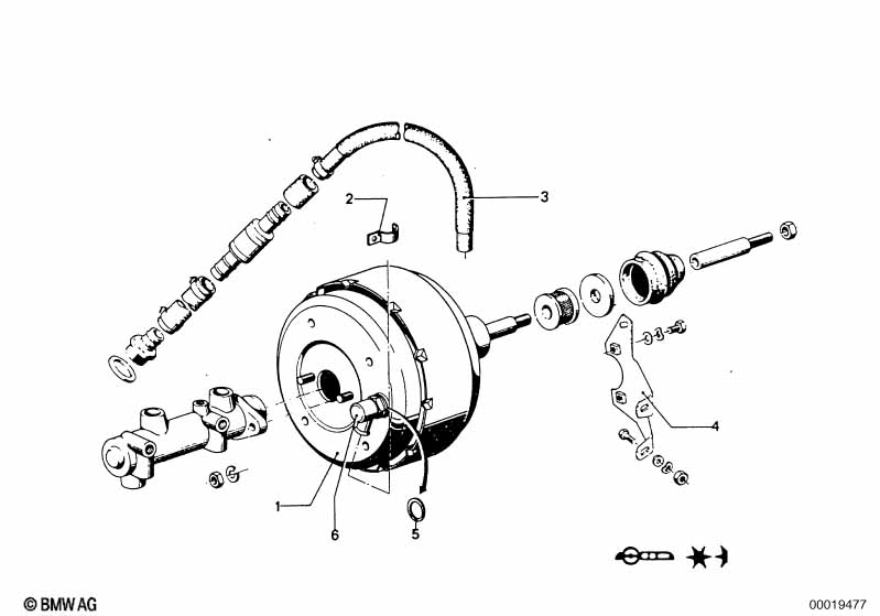 Вакуумный усилитель тормозов