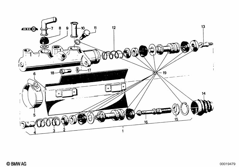Главный тормозной цилиндр