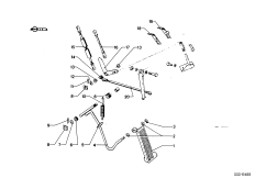 Опорный кронштейн педали