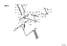 Опорный кронштейн педали