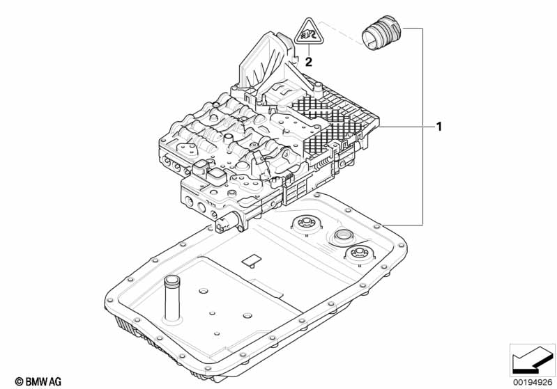 E65/E66 мехатроник