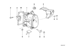 Корпус дроссельной заслонки