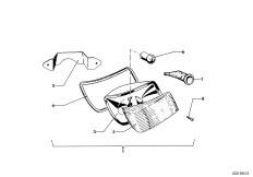 Фонарь указателя поворота Пд