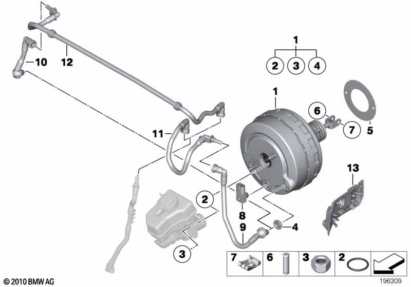 Вакуумный усилитель тормозов