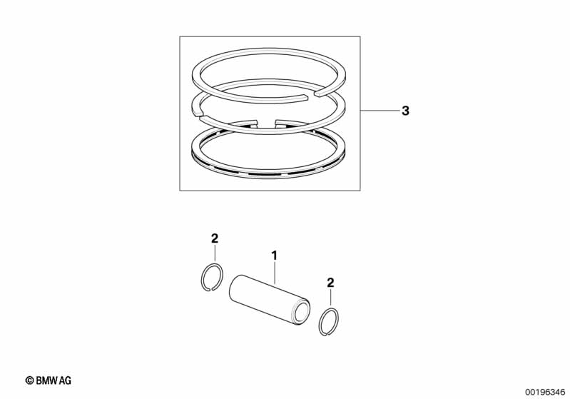 Поршневой палец / поршневое кольцо