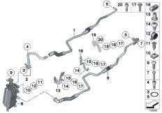 Теплообменник/трубопровод радиатора КПП