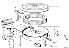 Глушитель шума всасыв./сменн.эл.фильтра