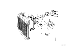 Водяные шланги системы охлаждения