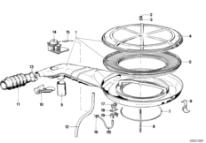 Глушитель шума всасыв./сменн.эл.фильтра
